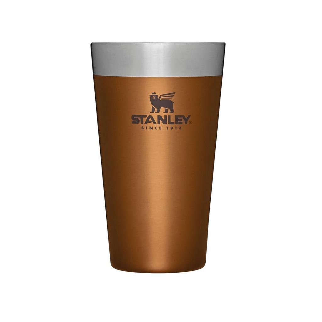STANLEY Tumbler Cup Cold Insulation Stacking Vacuum Pint 0.47L 10-02282-378 (Brown/FF)