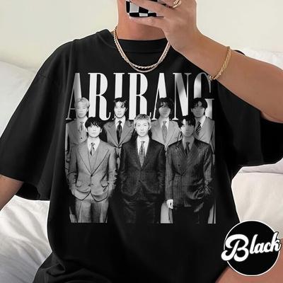 Arirang Bangtan Boys Vintage Comfort Color T-Shirt Kpop 2026 Tour T-Shirt Damen Herren Bangtan Boys Arirang Grafik Oversized Y2k Kleidung