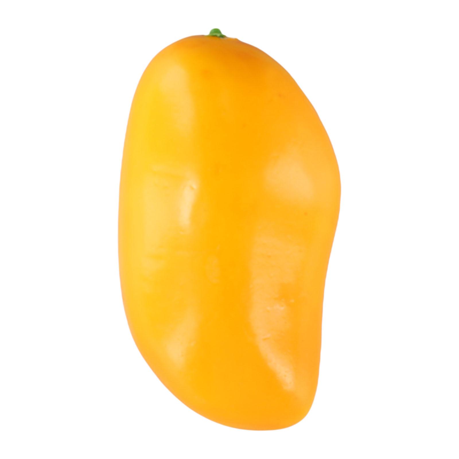 

Різноманітні штучні фрукти Пластикові підроблені фрукти Кухонний стіл своїми руками Прикраса дому Yellow mango