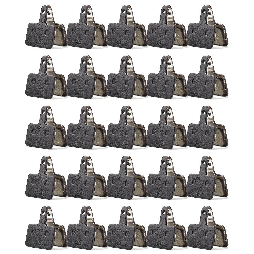 1-30Pairs Resin Semi-Metallic Cycling Brake Pad Bicycle Disc Brake Pads For SHIMANO M375 M445 M446 M525 M465 M475 M485 M495 M395