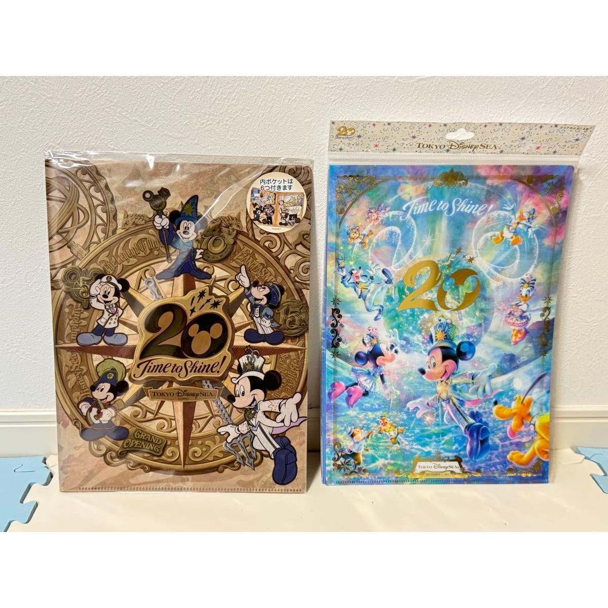 Used Tokyo DisneySea 20th Anniversary Clear File