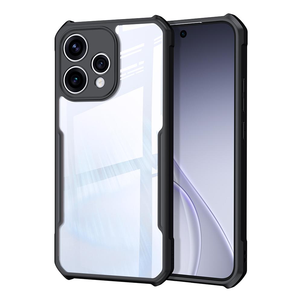 XUNDD Phone Case For Oppo Reno15 5G (Global) / 15c 5G (China) Dropproof TPU + Acrylic Clear Back Phone Cover