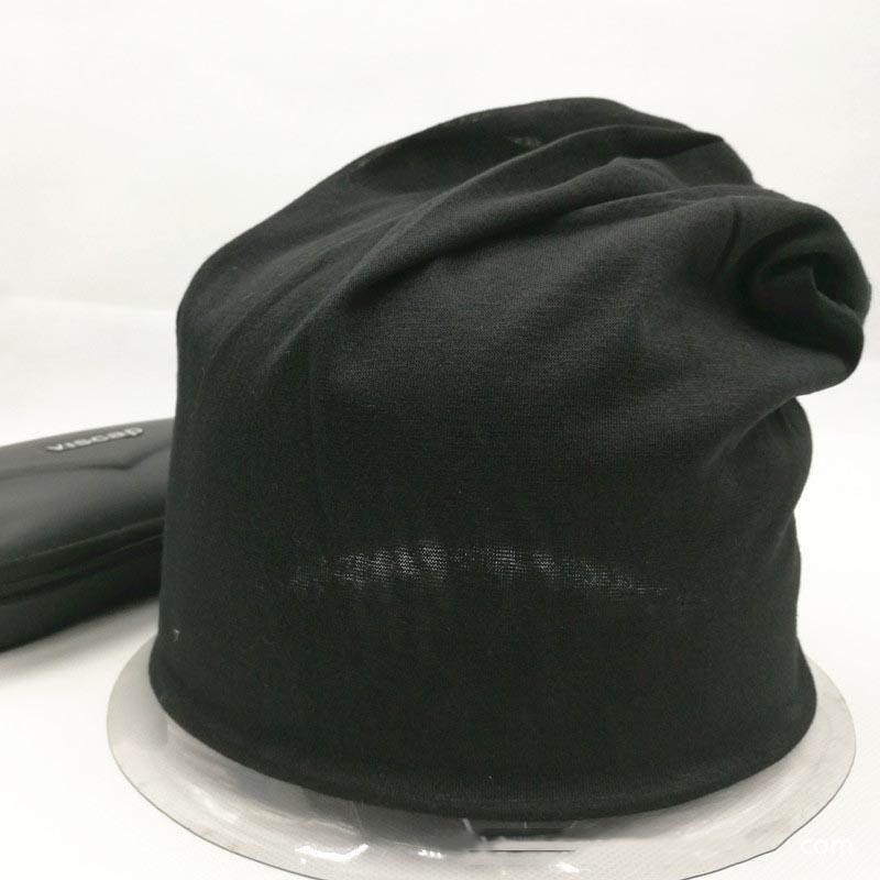 

Unisex Women New Mens Plain Knit Ski Cap Hip Pop Hat Warm Crochet Slouch Hat Cap Black