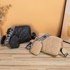 Storage Bag Two-piece Set New Bag Women's Fashion Mobile Phone Bag Large Capacity Diamond Shoulder Bag