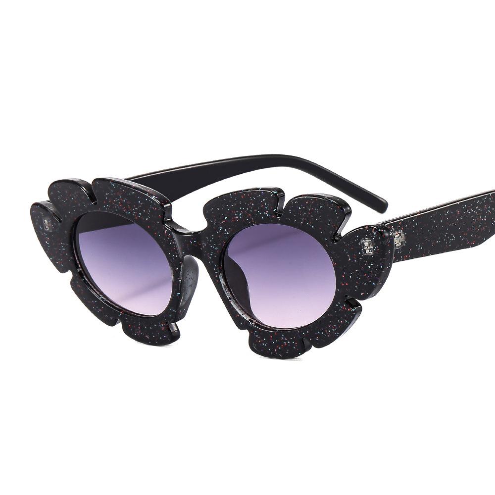 Fashion Cat Eye Bright Powder Candy Colors Sunglasses Women Retro Brand Designer Flower Eyewear Men Trending Sun Glasses Uv400