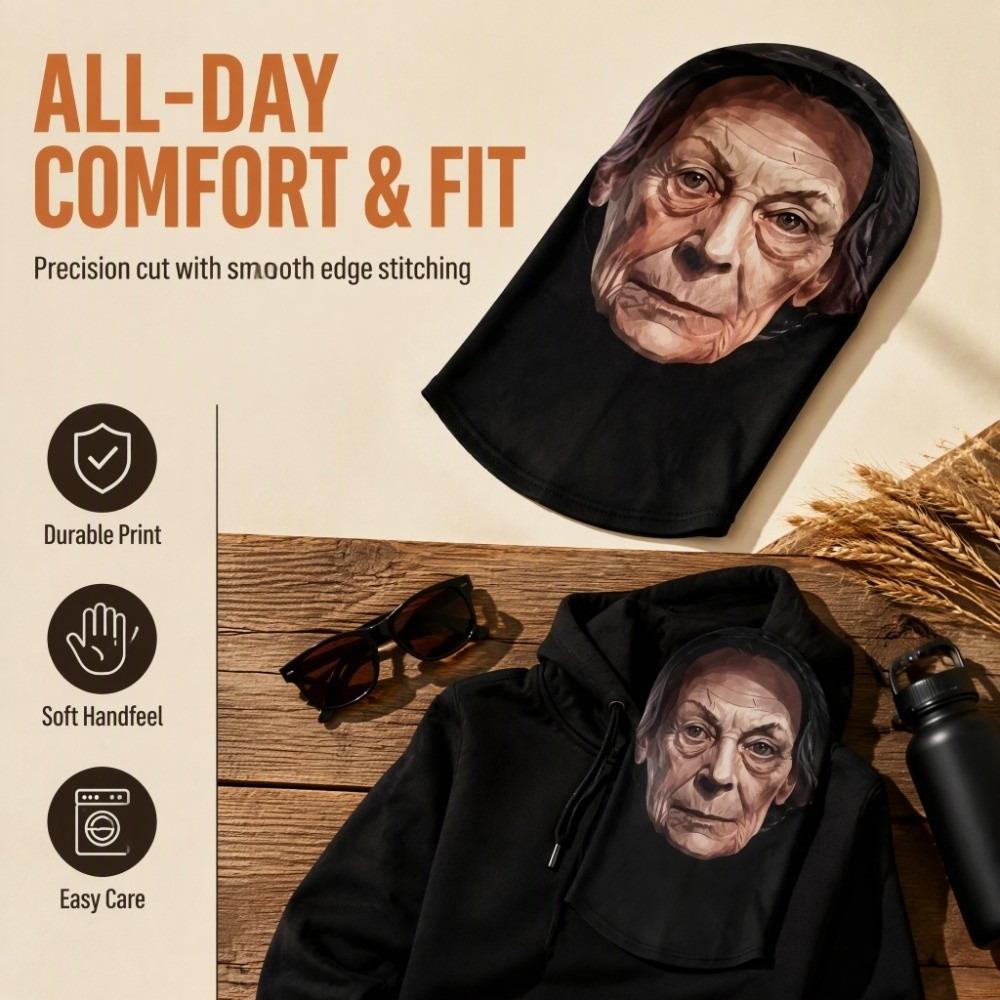 Breathable Funny Horror Grandma Mask Ultra-Soft Mesh Mask Party Masquerade Mask Masquerade Balls