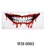 Halloween big mouth tattoo sticker party party fun makeup thriller DIY mouth makeup face sticker