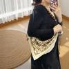 Spring and Summer New Lazy Double-sided Art Printing Shoulder Underarm Bag Tide