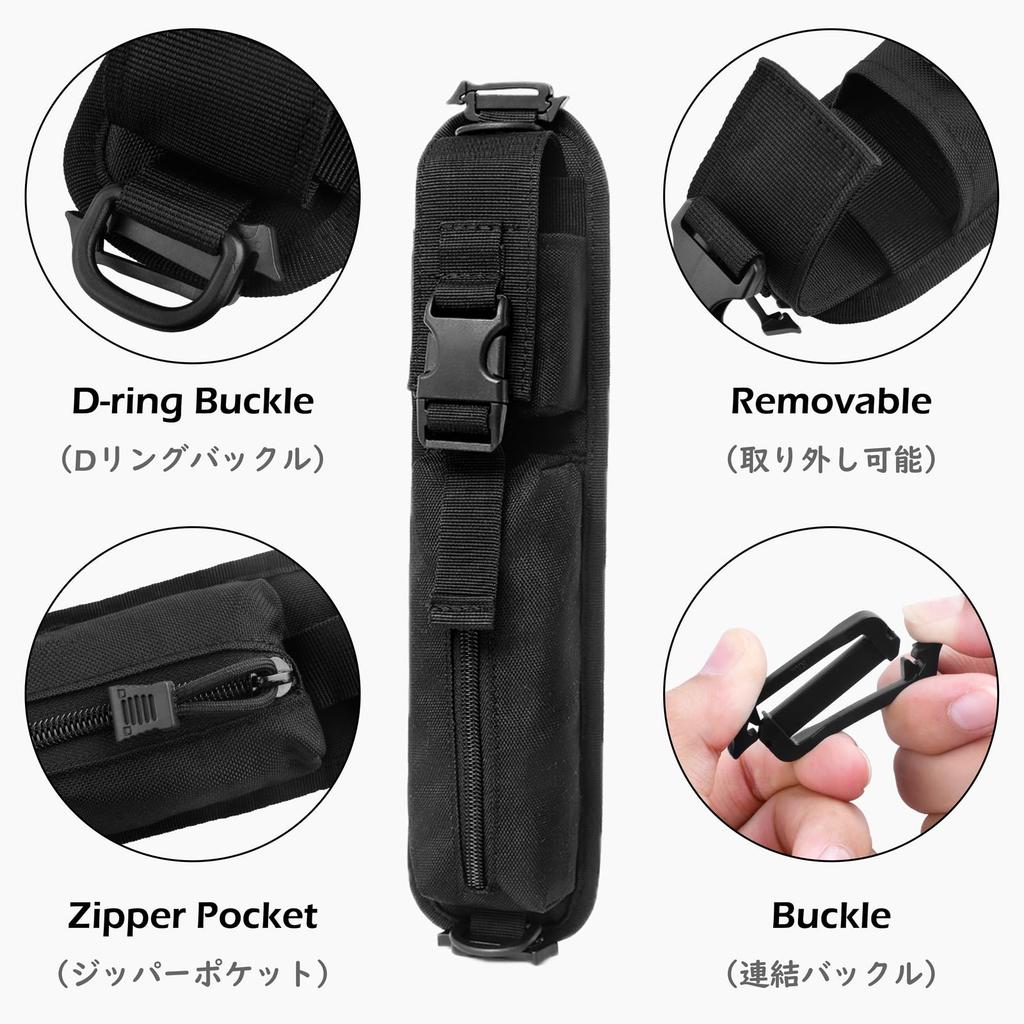 TRIWONDER Accessory Molle Shoulder Strap Hunting Tool Hunting Gear Military Small Item Mini Pouch Bag Pouch, Compatible, Backpack, Bag, Pouch, Pouch,