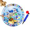 Katzen Wasser Sensorik Spielmatte Haustier Wasser Kühlmatte Sensorisches Spielzeug Abriebfest Katzen Kühlmatte Spielmatte für Welpen Haustiere