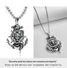 Xiewei'er Gothic Skull Pendant: Punk Hip Hop Niche Necklace