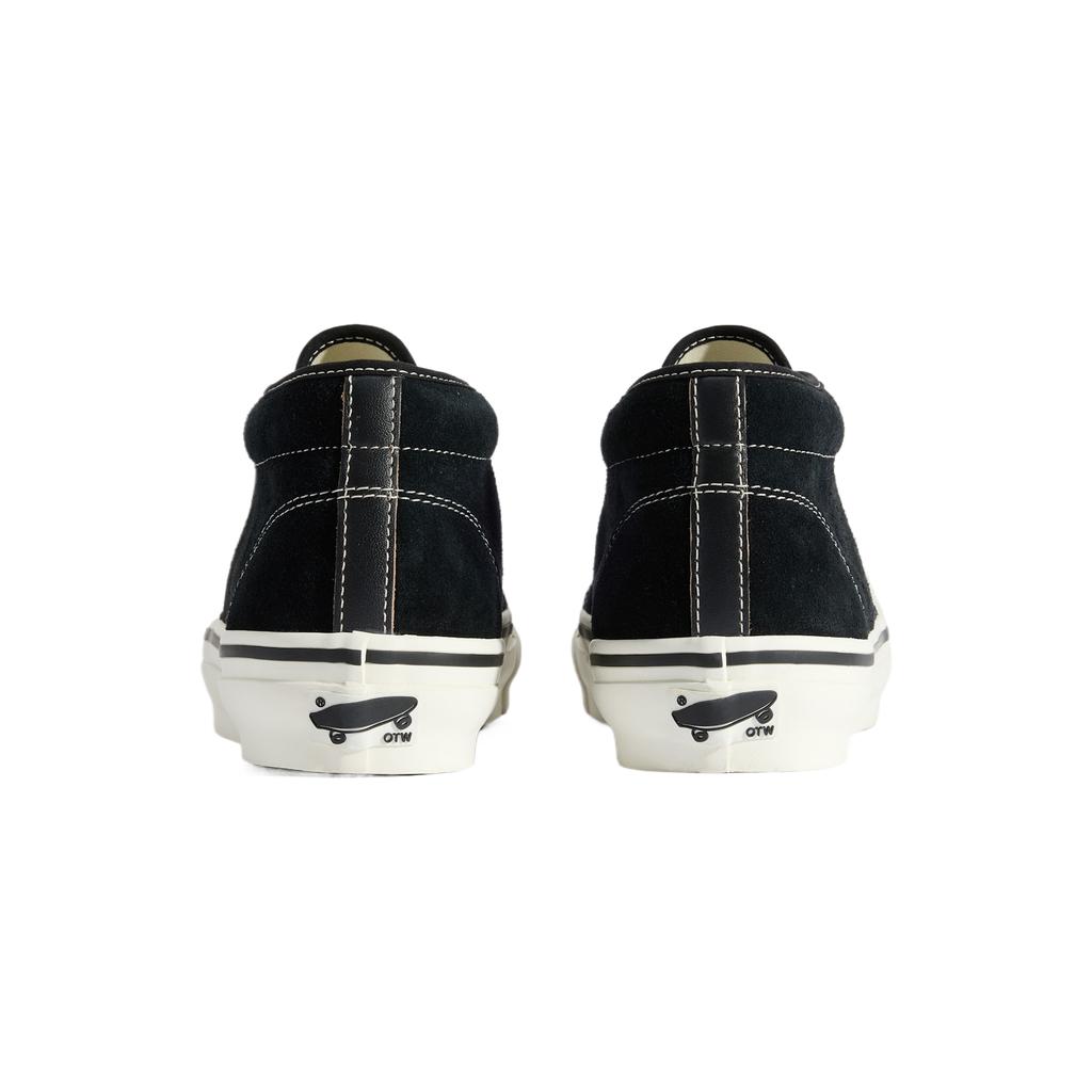 Vans OTW Chukka 49 Pelle Scamosciata Allacciatura Personalità Stilosa Ammortizzazione Mid-Top Scarpe da Skateboard Unisex skate shoes VN0010Y6BLK