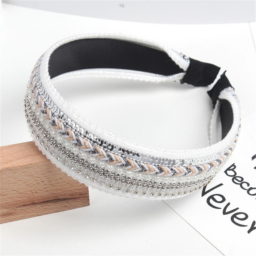 New Knotted Headbands for Women Headdress Girls Vintage Hair Bands Cloth Wide Hairband Soft Hair Hoop Hair Accessories Headwear