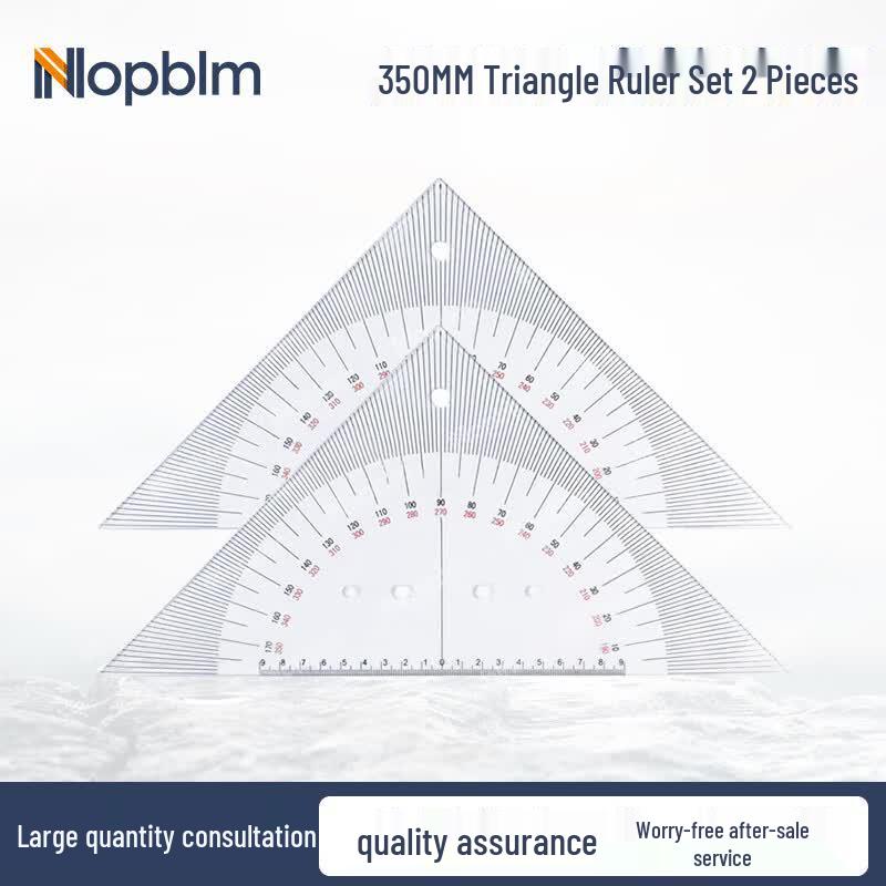 NOPBLM Marine Charting Triangle Ruler Set