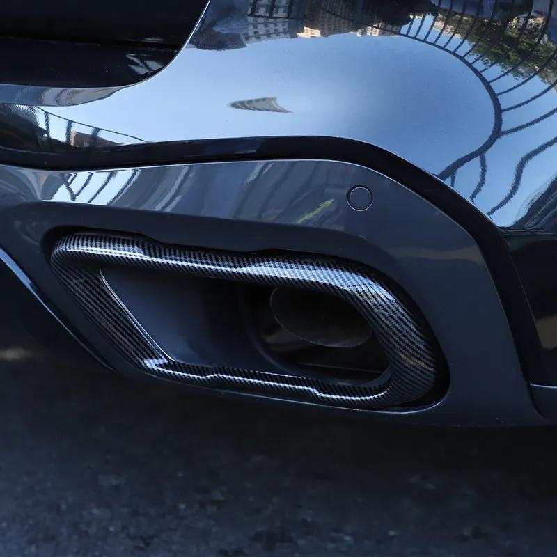 Stainless Car Tail Throat Muffler Exhaust Pipe Output Cover For BMW X5 G05 X6 G06 X7 G07 -2023 M Sport Version