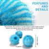 12Pcs High Quality Reusable Pet Hair Remover for Laundry Cleaning 3.5cm Hair Filter Laundry Lint Remover Washing Machine
