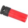 AMAKO 17Mmx6 Flower Design Lug Nut Remover Tool Red & Black Car Wheel Lug Nut Socket for, S Class W221, Cl, Aveo, Cruze, 1.6L 1.8L 16V Engines