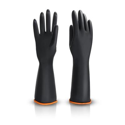 1pair  Cleaning Gloves Latex Fingers Crubbing Rubber Kitchen Dishwashing Kitchen Tools Washing Scrub Silicone Gloves Black New