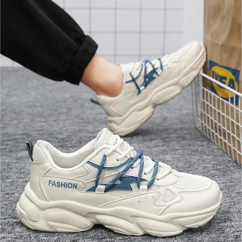 Men Sneakers 2024New Luxury Mesh Versatile Casual Men Shoes Comfortable Breathable Outdoor Running Shoes for Men Tenis Masculino