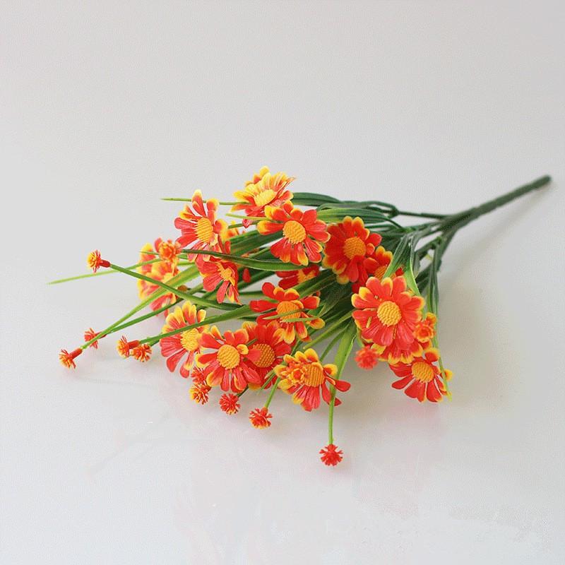Bellium Minutum Artificial Bouquet For House Decor And Photography Event