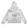 Unisex 3D Hoodie and Backpack: Hong Kong Style, Trendy Letter Print, Loose Fit, Ideal for Spring/Autumn