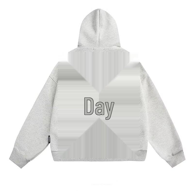 Unisex 3D Hoodie and Backpack: Hong Kong Style, Trendy Letter Print, Loose Fit, Ideal for Spring/Autumn