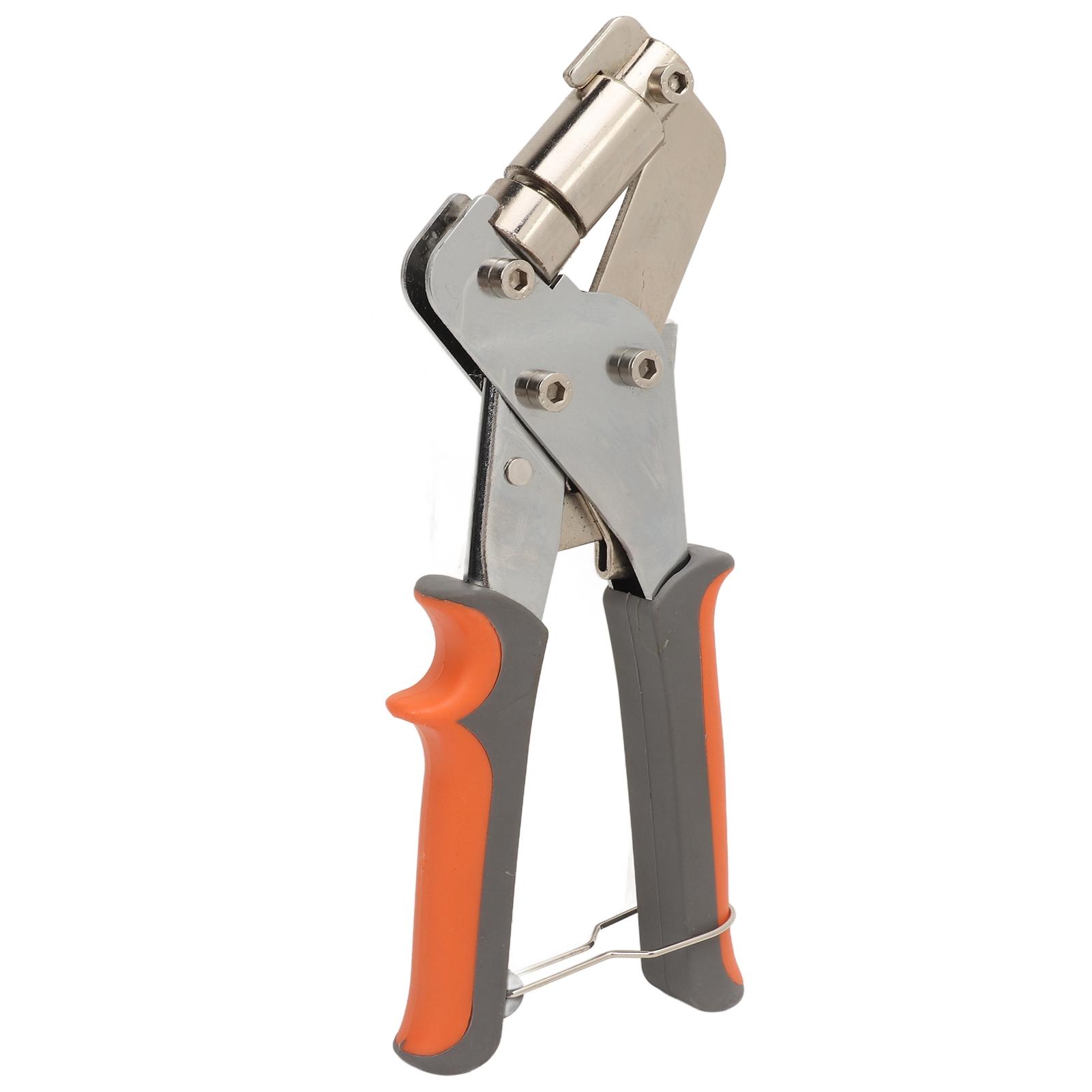 

Набор люверсов и пробойников Ручной портативный дырокол Плоскогубцы 10,5 мм Инструмент для ручного пресса для