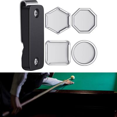 Billard Kreide Halter Box Ersatz Pool Queue Gürtel Clip Fall für