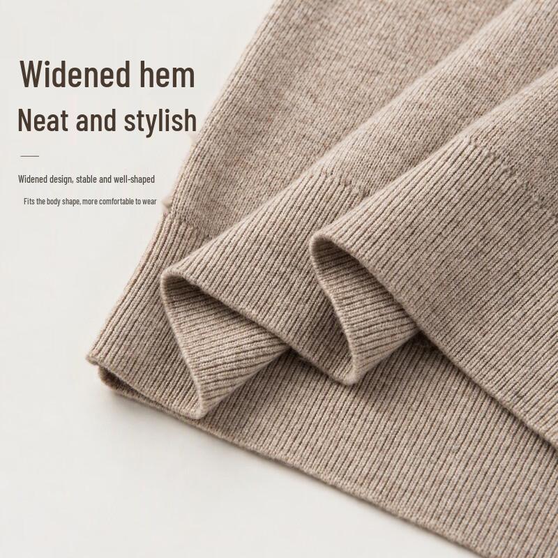 Shanshan Men's Warm Fleece Wool Sweater
