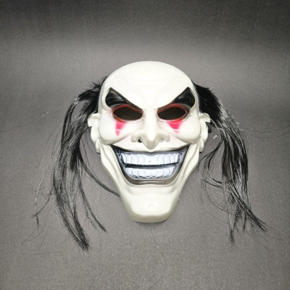 Realistic Scary Clown Mask Spooky Full Face Mask Terrifying Cosplay Mask Halloween Party