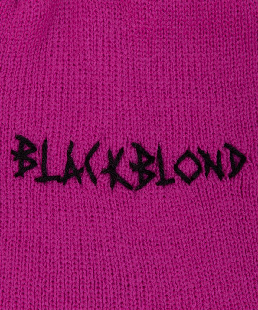 BLACKBLOND Vividi Embroidered Logo Piercing Beanie (Magenta)
