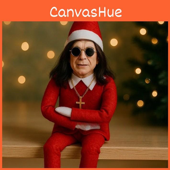 Elf Christmas Oz Doll Plush Toy Festival Decorations Cartoon Ornament Gifts