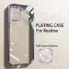 Galvanisierter Klarer Case Für Oppo Realme Gt Neo 2 3t Q5 3 5 Master Edition Silikon Transparenter Bumper Rückabdeckung