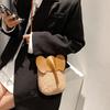 2025 Autumn and Winter New Animal Bag Fashion Japan and Korea Leisure Mini Shoulder Crossbody Granular Wool Lamb Mobile Phone Bag