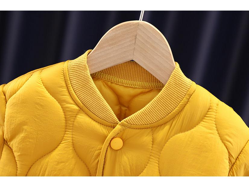Korean Style Quilted Cotton Winter Jacket Set for Toddlers