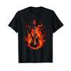 T-Shirt für Gitarre E-Gitarre Gitarrist Musik Musiker schwarz Atmungsaktiv Designerkleidung Komfort