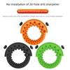 Multipurpose Drill Bit Grinding Sharpener For 2-13mm Drill No installation Angle Grinder Powered Tool Parts 20-hole