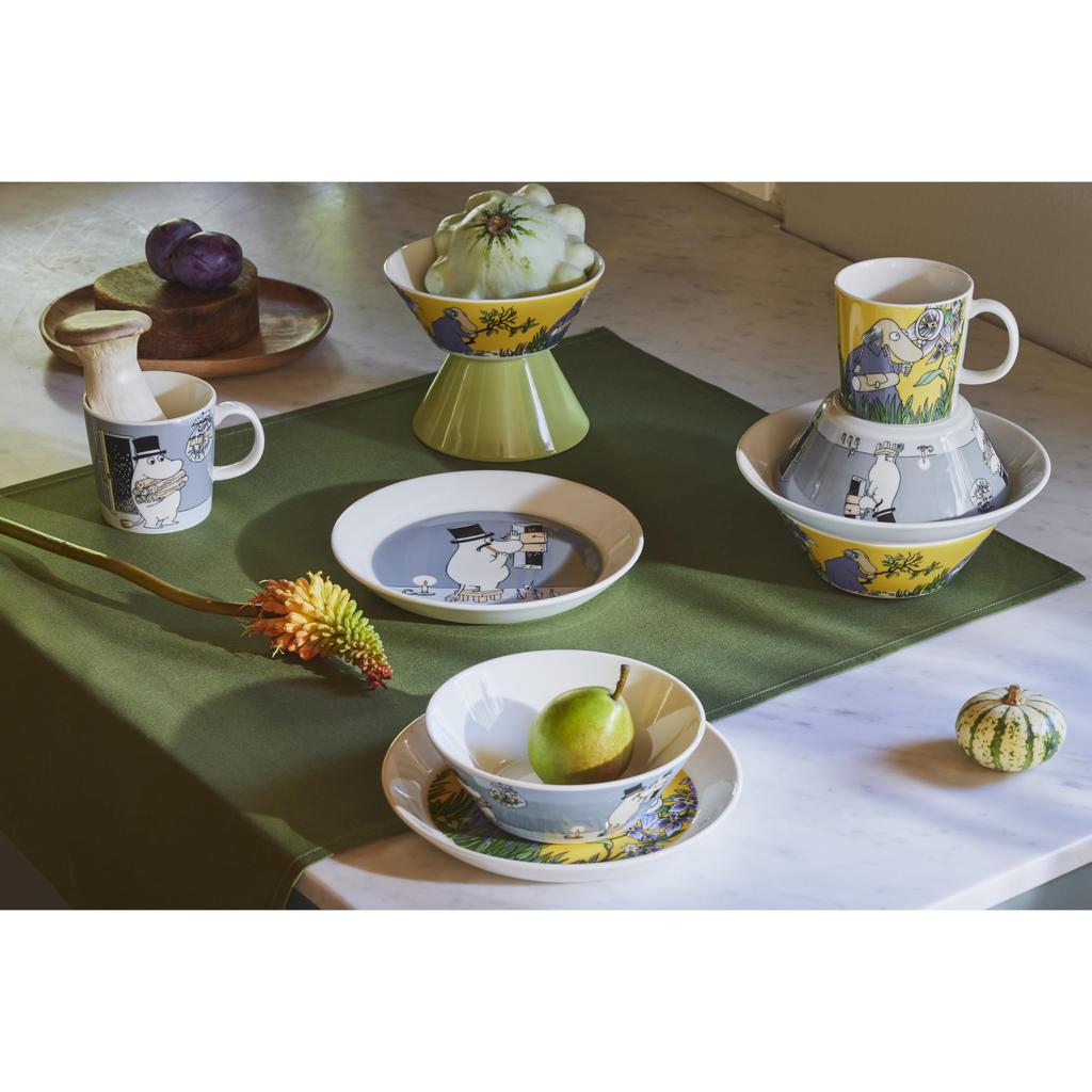[Officially Imported] Arabia Moomin by ARABIA Classic Moominpappa Mug, 0.3L, Gray, Moomin Tableware (Product Number: 1066911)