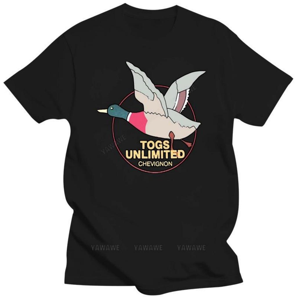 Men T Shirt Togs Unlimited Chevignon Duck Logo S Cotton Casual O Neck Shirt Funny T Shirt Novelty Women Summer Tshirt