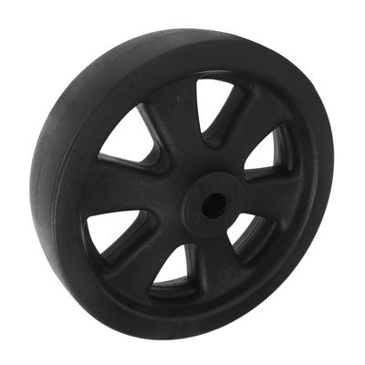8-inch Trailer Jack Universal Wheel, 1500 Lbs Rotation Support, Heavy-Duty and Durable Replacement Wheel for Lawn Mower Utility Carts (Nylon Wheel)