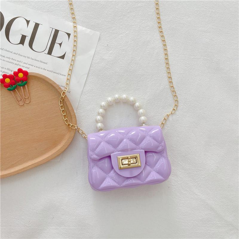 2025 Trendy Jelly Mini Handbag: Cute Crossbody Bag for Girls