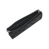Coach Pencil Case Organizational Case 20 Classic Monogram Zipper Canvas With Leather Wallet Clutch Small Unisex Accessories Black Gray C6986-QBO4G