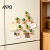 Heavy Duty Magnetic Decorations 6Pcs Potted Cactus Refrigerator Magnets Mini Kitchen Fridge Magnets Magnet Memos Notes Photos Holder Decorative