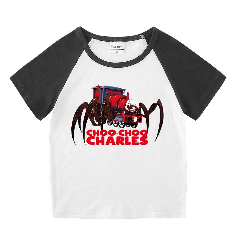 Kids' Summer Color Block Shorts & T-Shirt Set - Boys & Girls Casual Two-Piece Outfit