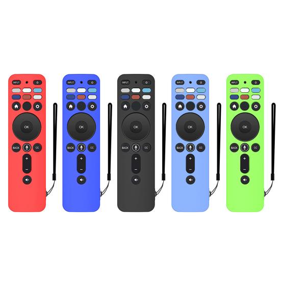 Remote Control Cover All-inclusive Soft Silicone TV Remote Controller Protective Case for VIZIO XRT260 TV Remote
