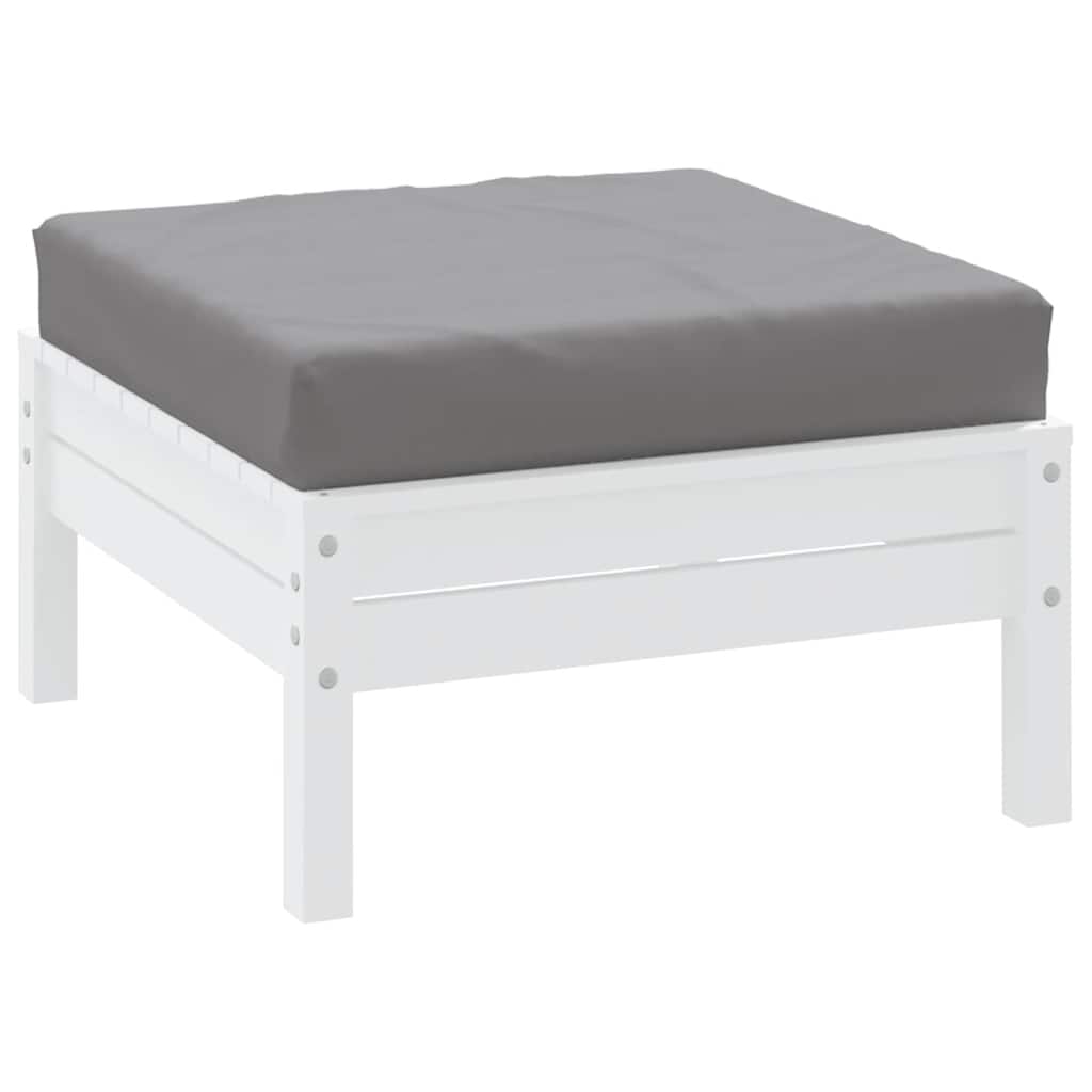 Pallet Cushion Gray 60 X 60 X 9.5 Cm Oxford Fabric