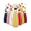 5x DROP JUICE BOTTLE 330ml + CAP GLASS BOTTLES FOR SYRUP AND LIQUEUR
