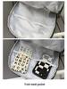 Korean Style Minimalist Backpack 2024: Large Capacity Unisex School & Travel Bag for Students