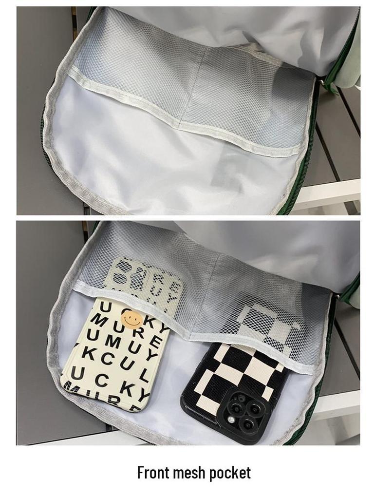Korean Style Minimalist Backpack 2024: Large Capacity Unisex School & Travel Bag for Students