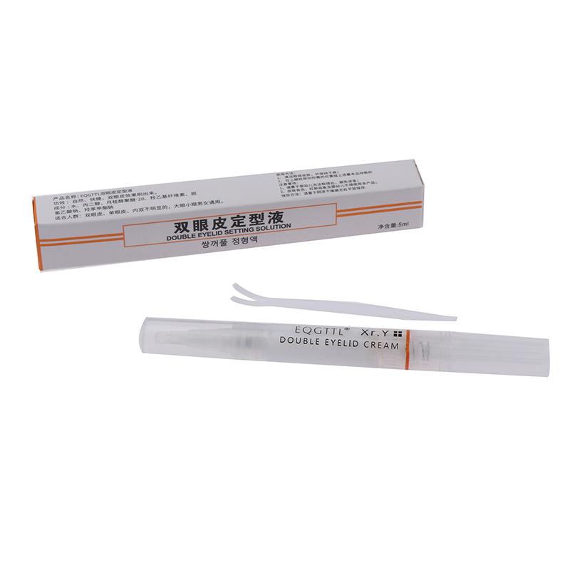 Natürlicher Doppellidstift Kleber Unsichtbare Doppellid-Styling-Creme Stift Flüssiges Lidband Aufkleber Creme
